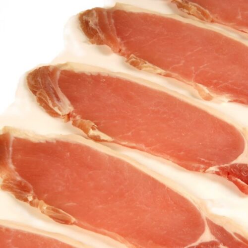 Back Bacon Single Ribbed Average 190-10 Cured