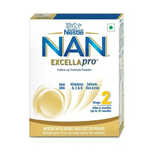 Nestle NAN PRO 4 Follow-Up Formula-Powder Stage 4 After 18 Months- 400 gm Bag-In-Box Pack