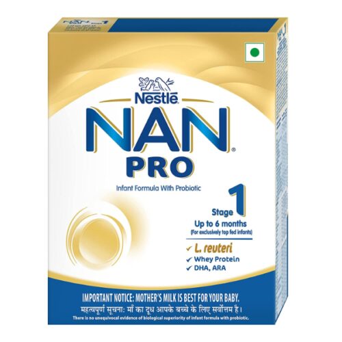 Nestle NAN Pro 1 Infant Formula Powder – 400 gm Tin Pack